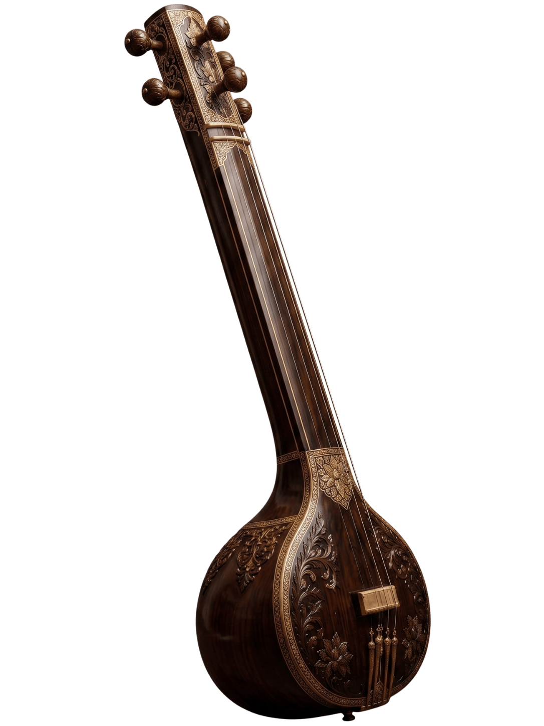 Ornate Tanpura